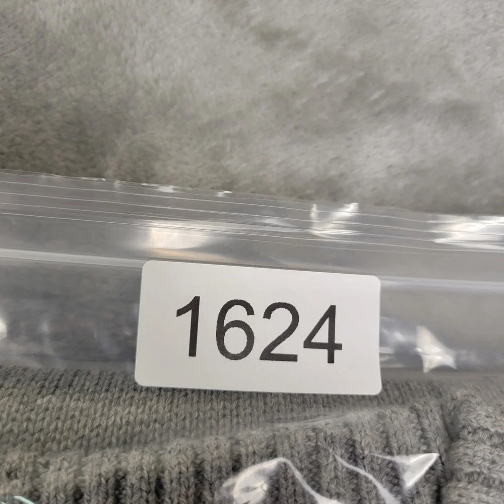 Weatherproof Vintage 1/4 zip Pullover Mens Medium Sweater Gray Long Sleeve (NWT)